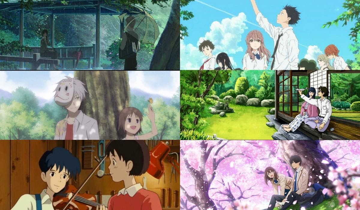 Best anime movies about love