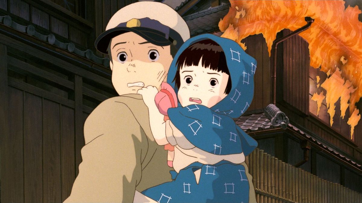 Grave of the Fireflies anime film about war