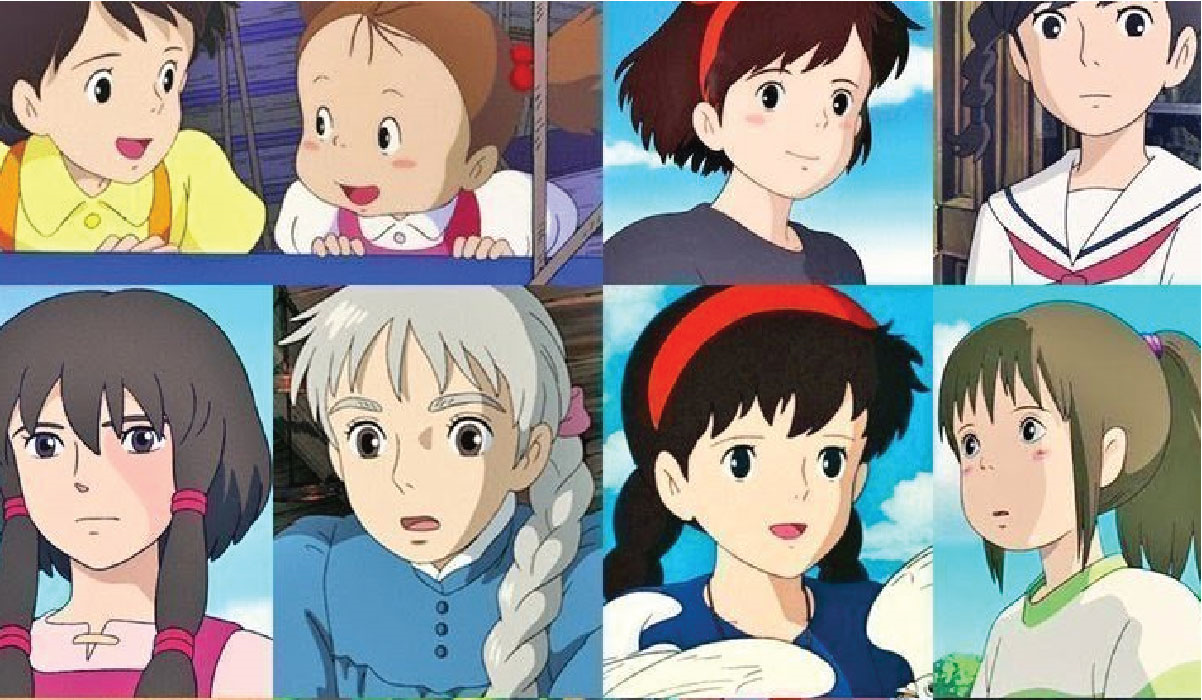Most Lovely Female Characters Favored by Ghibli Movies Fans